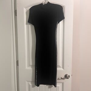 Micheal Kors - Black fit ribbon dress